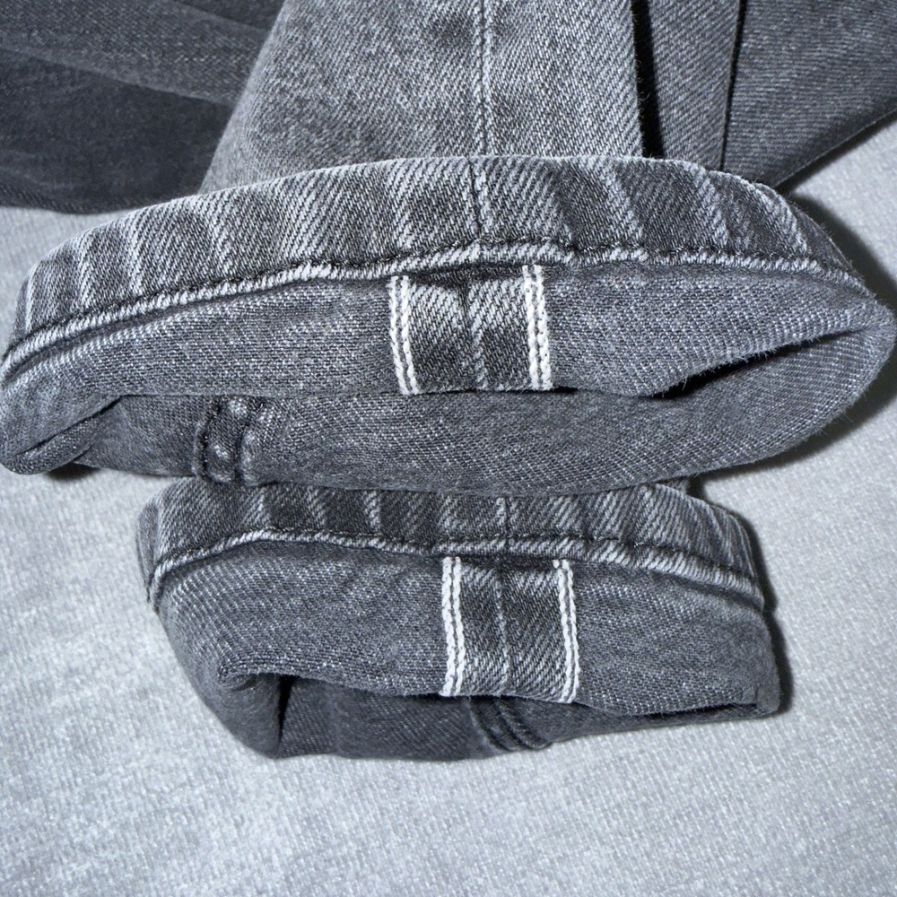 DSQUARED2 Icon Slim Jeans Mens 44‎ 30x32 Faded Black Distressed Selvedge Italy - Picture 3 of 10